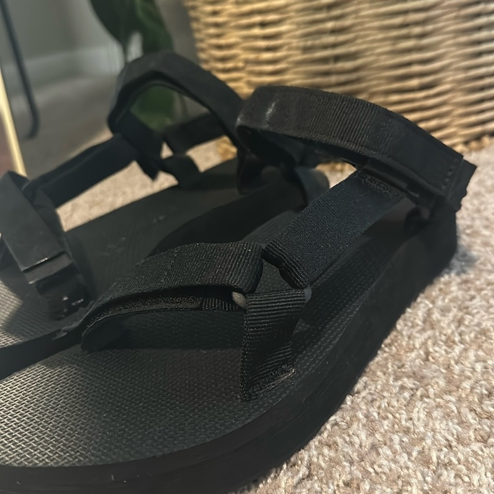 Black Teval sandals